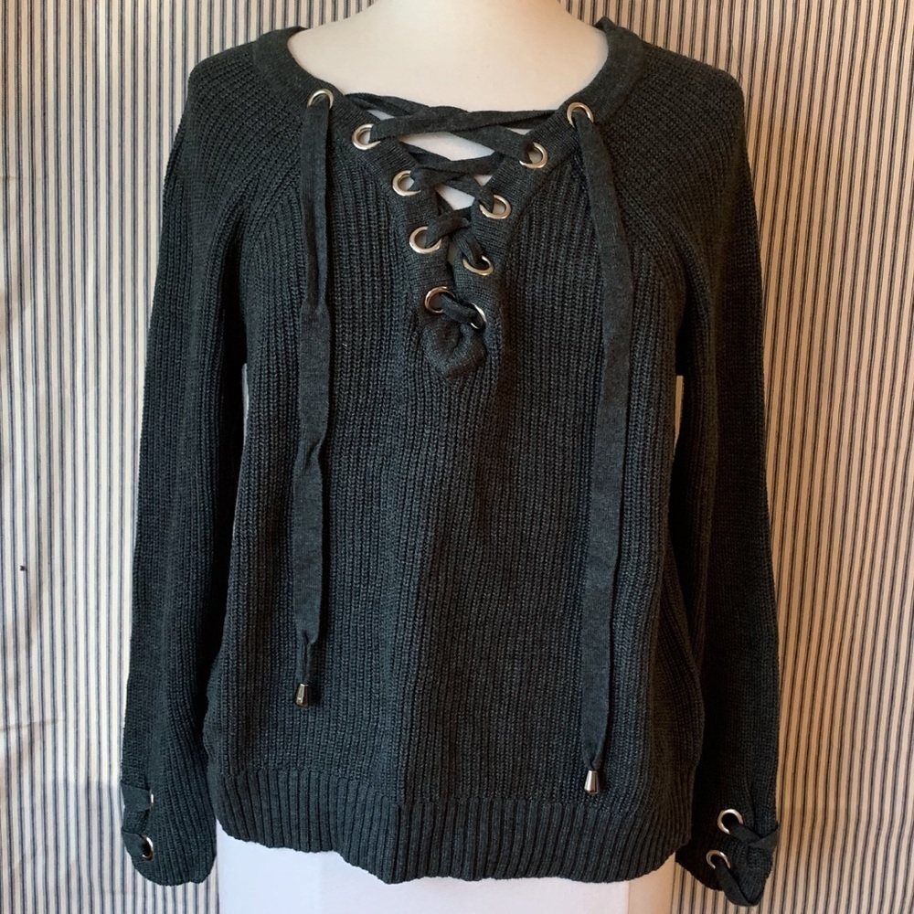 Grey Knit Sweater